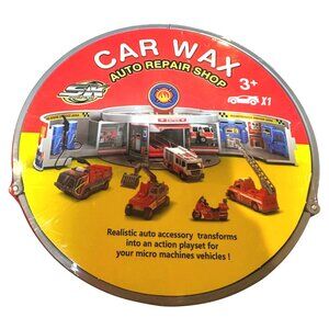 Max Car Wax Auto Repair Shop Playset Fire Vehicle Secret Accessories Toy Gift